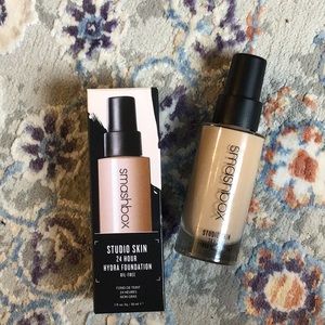 NWT Smashbox Studio Skin 24 Hour Hydra Foundation: SHADE: FAIR 1.0